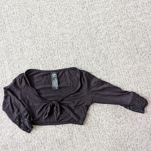 Cropped dance wrap, Mirella